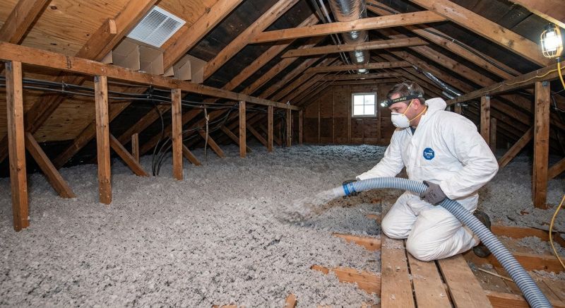 Ceiling Insulation Installation in Bastrop, TX