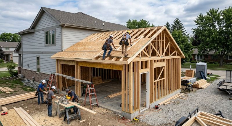 Garage Addition Installation in North Charleston, SC