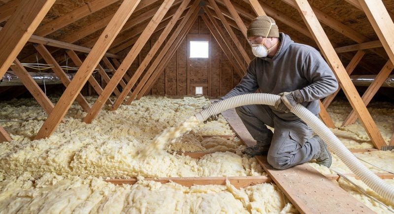 Blown Insulation Installation in Austin, TX