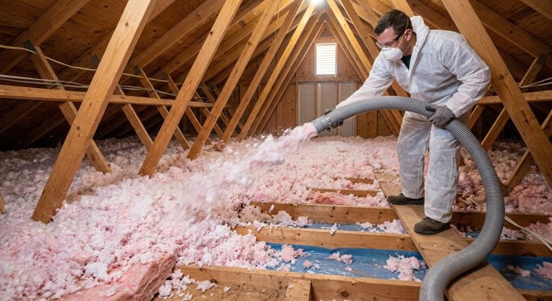 Blown Insulation Installation in Austin, TX