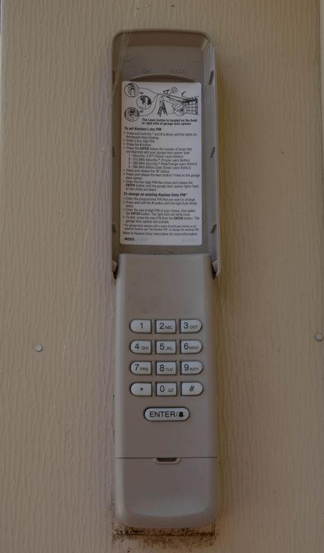 Garage Door Keypad Service in Leesburg, VA