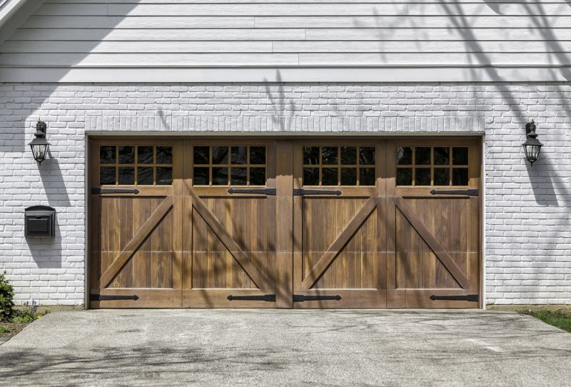 Wood Garage Door Installation in Fairfax, VA