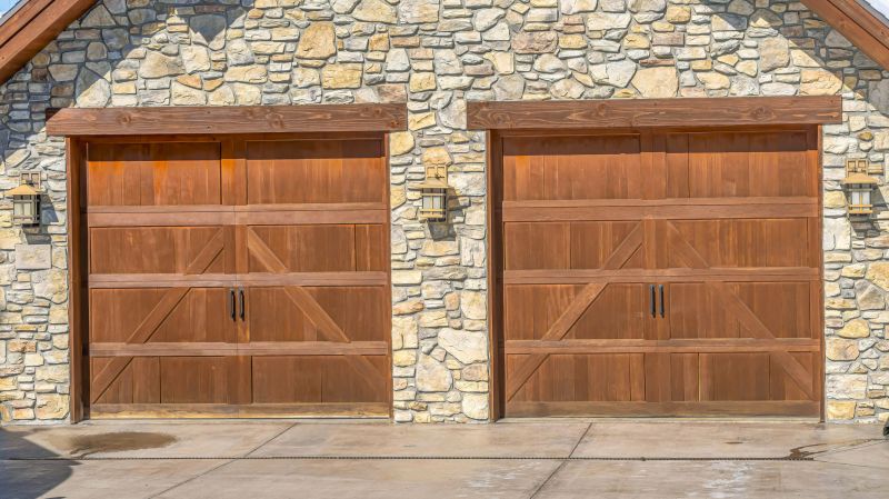 Wood Garage Door Installation in Loudoun County, VA