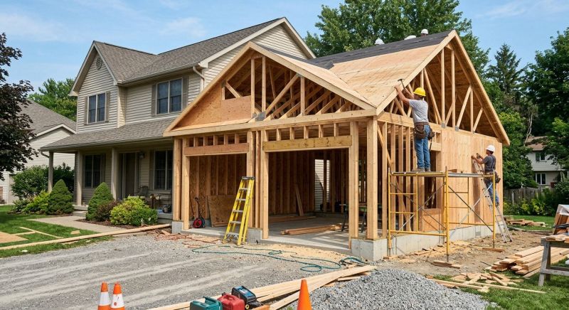 Wood Garage Installation in Katy, TX